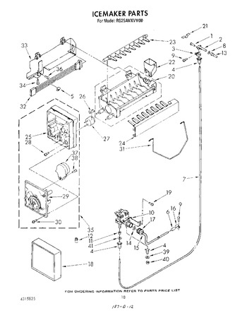 Diagram for RS25AWXVW00