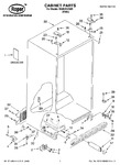 Diagram for 01 - Cabinet Parts