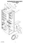 Diagram for 02 - Refrigerator Liner Parts