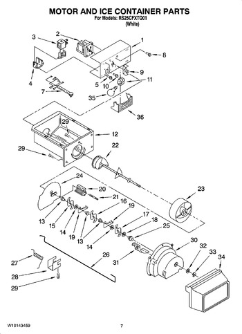 Diagram for RS25CFXTQ01