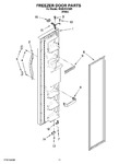 Diagram for 07 - Freezer Door Parts