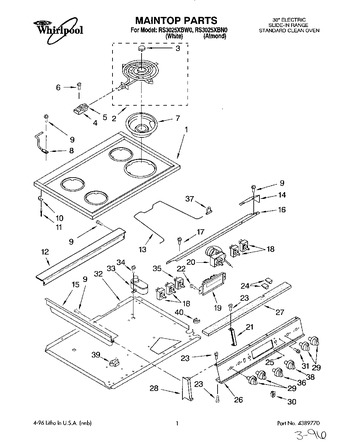 Diagram for RS3025XBN0