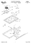 Diagram for 01 - Cooktop, Literature