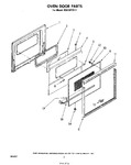 Diagram for 04 - Oven Door , Literature And Optional