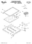 Diagram for 01 - Cooktop Parts