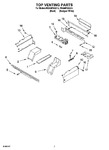 Diagram for 05 - Top Venting Parts