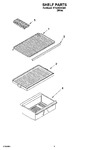 Diagram for 05 - Shelf Parts, Optional Parts (not Included)