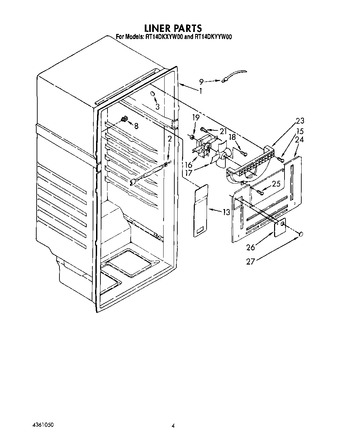 Diagram for RT14DKXYW00