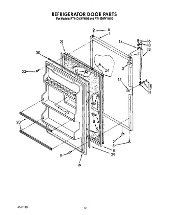 Diagram for RT14DMXYW00