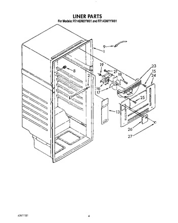 Diagram for RT14DMXYW01