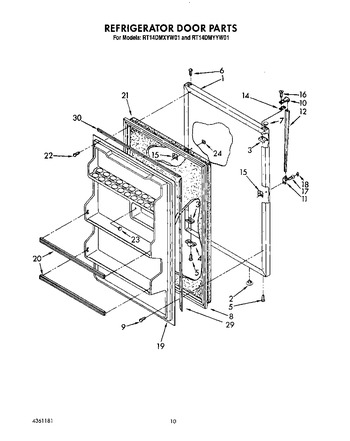 Diagram for RT14DMXYW01