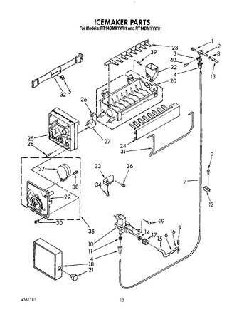 Diagram for RT14DMXYW01