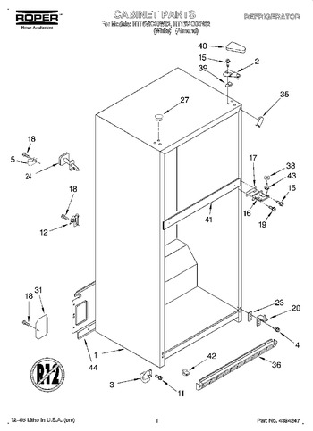 Diagram for RT16VKXDW02