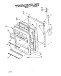 Diagram for 07 - Refrigerator Door, Lit/optional