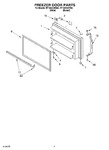 Diagram for 02 - Freezer Door Parts