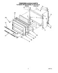 Diagram for 05 - Freezer Door, Unit