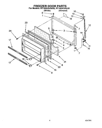 Diagram for RT18DKXAW00