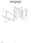 Diagram for 02 - Freezer Door Parts