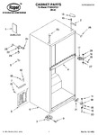 Diagram for 01 - Cabinet Parts