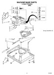 Diagram for 05 - Machine Base Parts