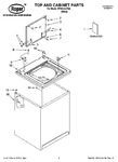 Diagram for 01 - Top And Cabinet Parts