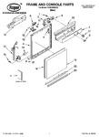 Diagram for 01 - Frame And Console Parts