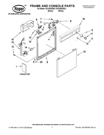 Diagram for RUD4000SQ1