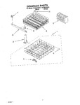 Diagram for 06 - Dishrack Parts