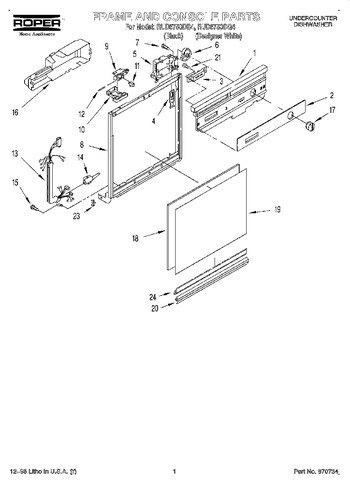 Diagram for RUD5750DB4