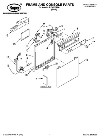 Diagram for RUD6050RD0