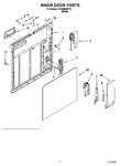 Diagram for 02 - Inner Door Parts