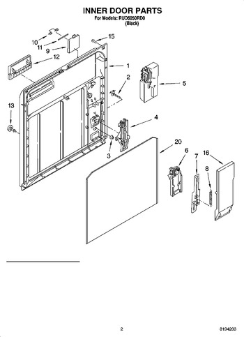 Diagram for RUD6050RD0