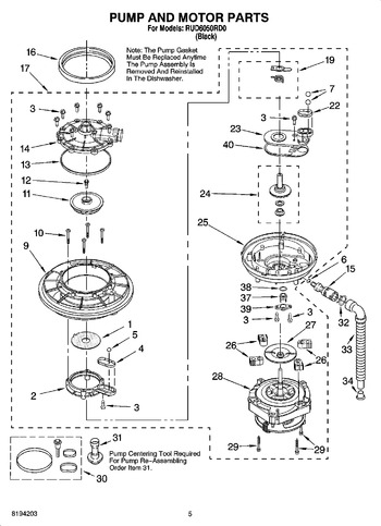 Diagram for RUD6050RD0