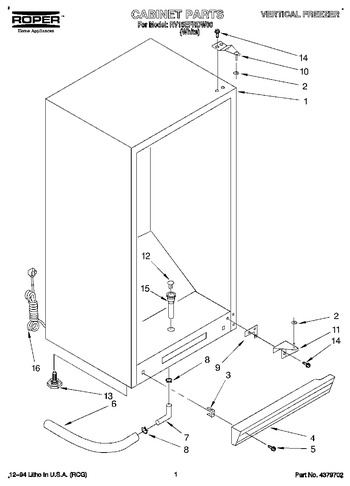 Diagram for RV15EFRDW00