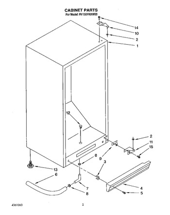 Diagram for RV15EFRXW00