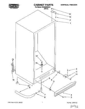 Diagram for RV2099RBW01