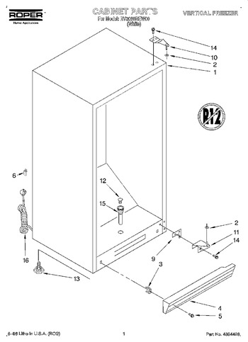 Diagram for RV2099REW00