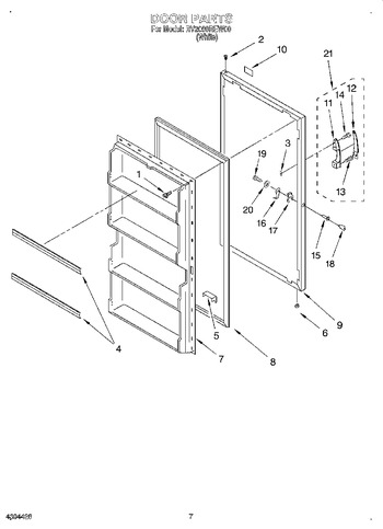 Diagram for RV2099REW00