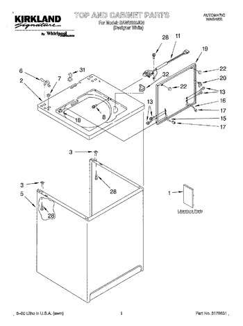 Diagram for SAWS800JQ0