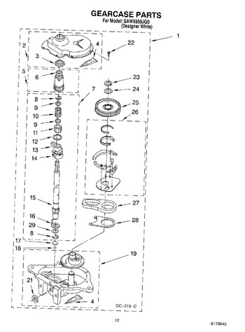 Diagram for SAWX650JQ0