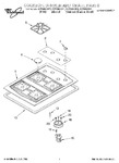 Diagram for 01 - Cooktop, Burner And Grate