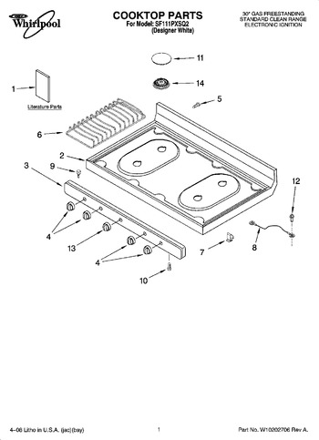 Diagram for SF111PXSQ2