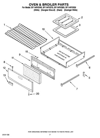 Diagram for SF114PXSW0