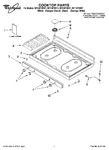 Diagram for 01 - Cooktop Parts