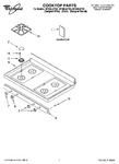 Diagram for 01 - Cooktop Parts