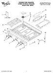 Diagram for 01 - Cooktop Parts