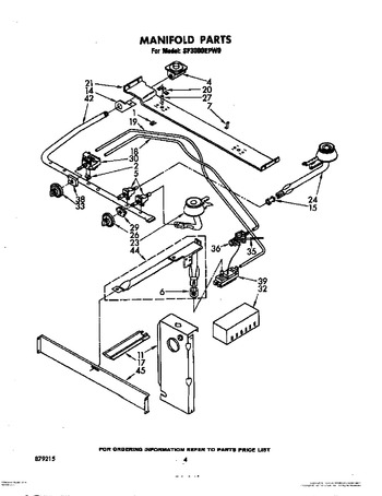 Diagram for SF3000EPW0