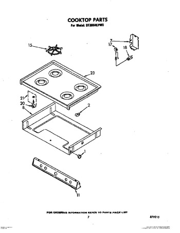 Diagram for SF3000EPW0