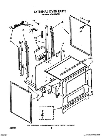 Diagram for SF3000EWN1