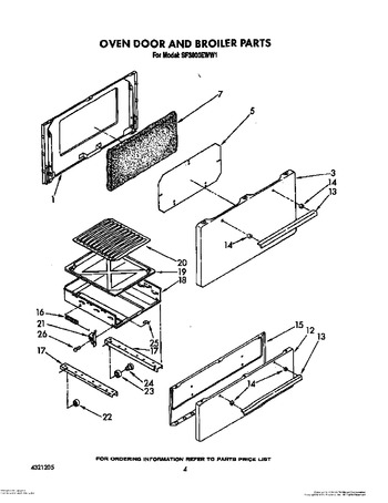 Diagram for SF3000EWN1